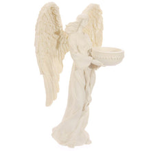 Standing Angel Figurine Tea Light Candle Holder