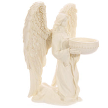 Kneeling Angel Figurine Tea Light Candle Holder