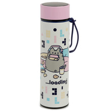 Pusheen Cat Gaming Hot and Cold Digital Thermometer Bottle