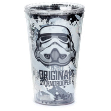 The Original Stormtrooper Shatterproof Double Walled Cup and Straw