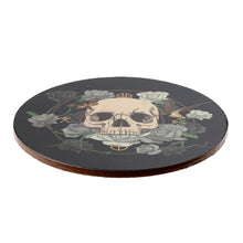 Skulls and Roses Cork Set of 4 Coasters