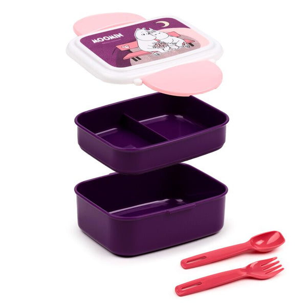 Moomin Bento Lunch Box with Cutlery