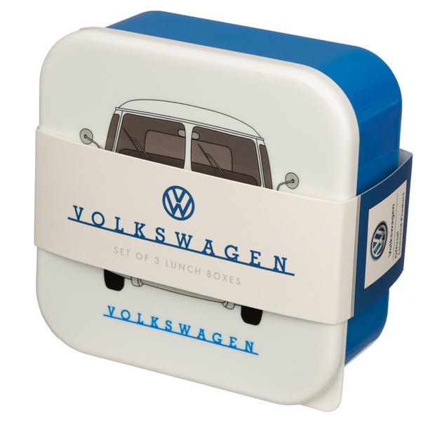 Volkswagen VW T1 Camper Bus Lunch Box Set M/L/XL