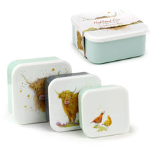 Jan Pashley Highland Coo Cow Lunch Box Set M/L/XL