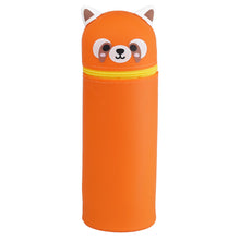Red Panda Silicone Upright Pencil Case