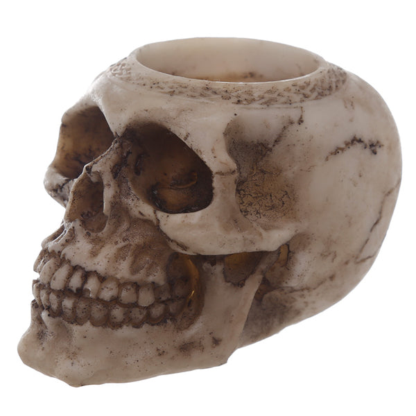 Skull Tea Light Candle Holder