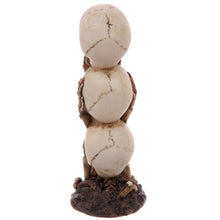 Hear No Speak No See No Evil Skull Totem