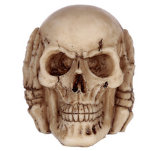 See No, Hear No, Speak No Evil Skulls Set