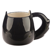 Feline Fine Black Cat Mug