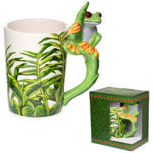 Tree Frog with Foliage Mug