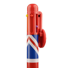 London Souvenir Union Jack Multi Colour Pen (6 Colours)