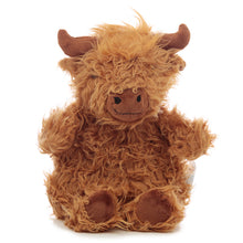 Highland Coo Cow Microwavable Plush Heat Pack